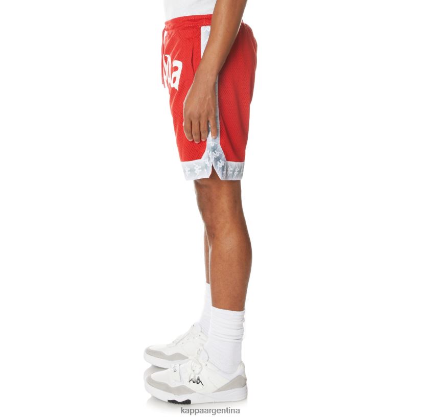 Kappa hombres pantalones cortos 222 banda vosker rojo 2FJJXV245