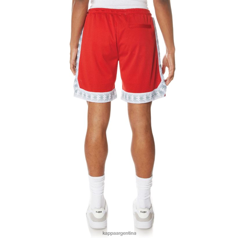 Kappa hombres pantalones cortos 222 banda vosker rojo 2FJJXV245