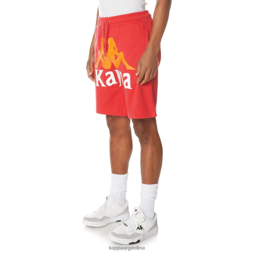 Kappa hombres pantalones cortos anjuan autenticos rojo 2FJJXV242