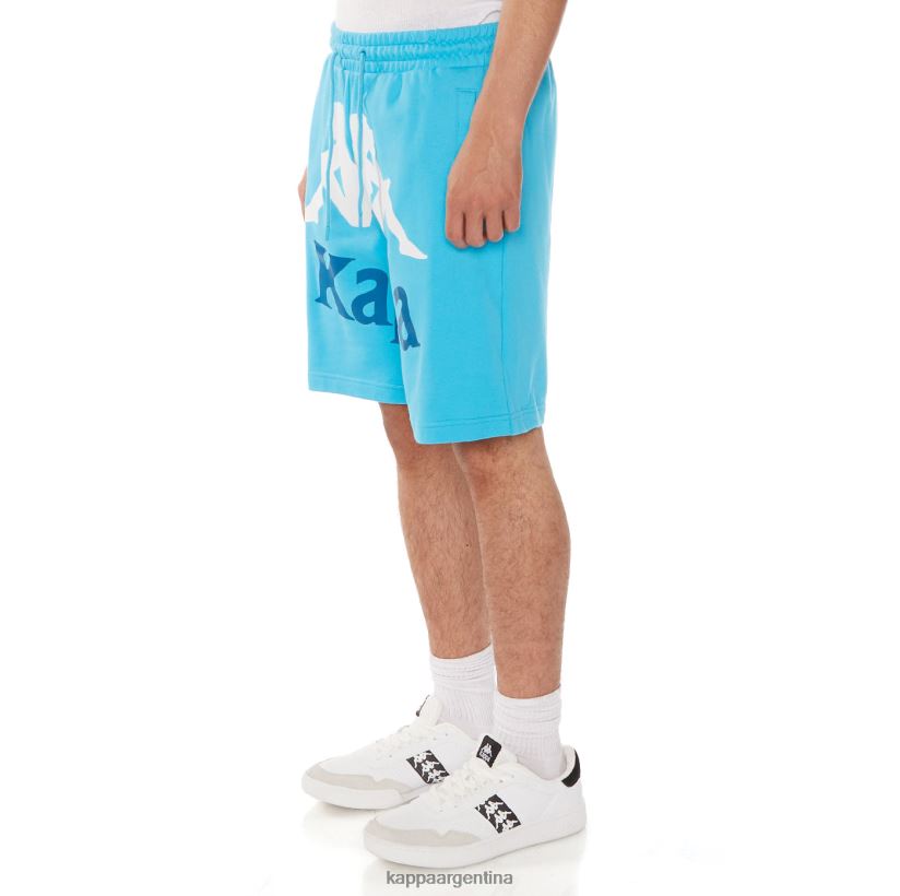 Kappa hombres pantalones cortos anjuan autenticos turquesa 2FJJXV231