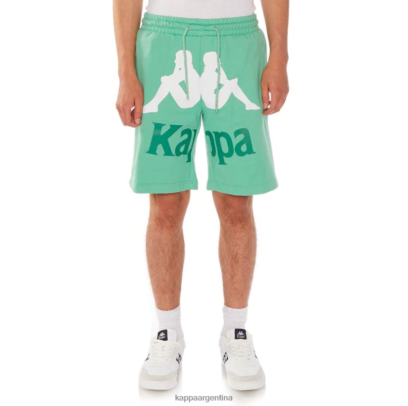 Kappa hombres pantalones cortos anjuan autenticos verde 2FJJXV216