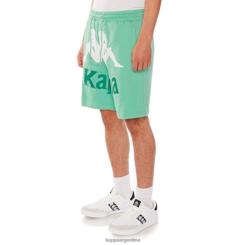 Kappa hombres pantalones cortos anjuan autenticos verde 2FJJXV216