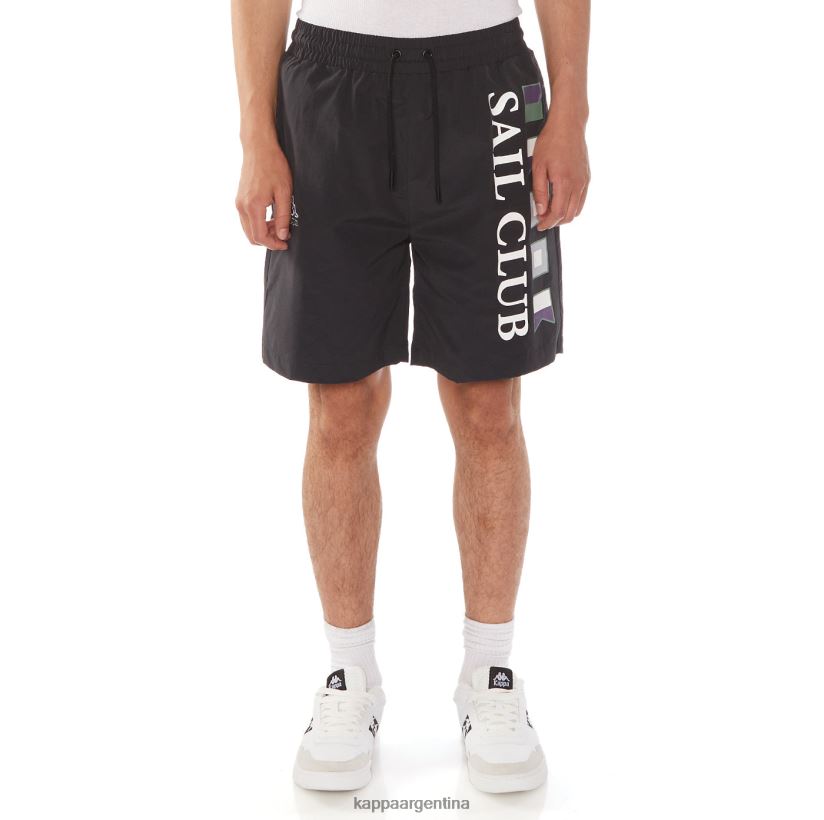 Kappa hombres pantalones cortos rojos azabache negro 2FJJXV218