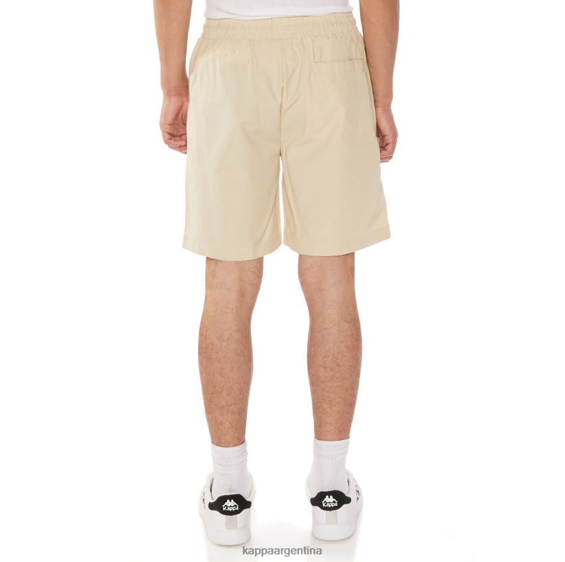Kappa hombres pantalones cortos rojos beige 2FJJXV219