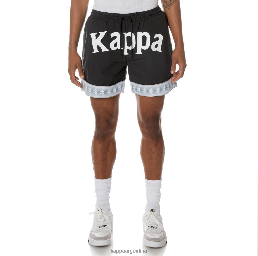 Kappa hombres shorts de baño 222 banda calband negro azabache 2FJJXV249