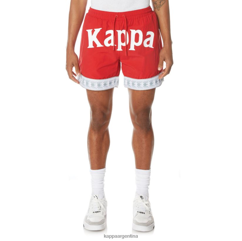 Kappa hombres shorts de baño 222 banda calband rojo 2FJJXV240