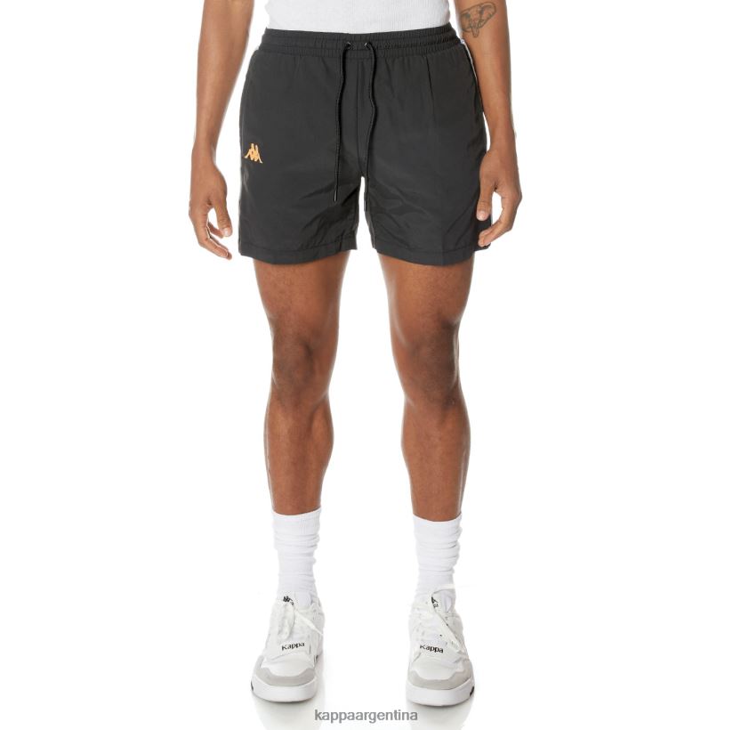 Kappa hombres shorts de baño 222 banda corty negro azabache 2FJJXV248