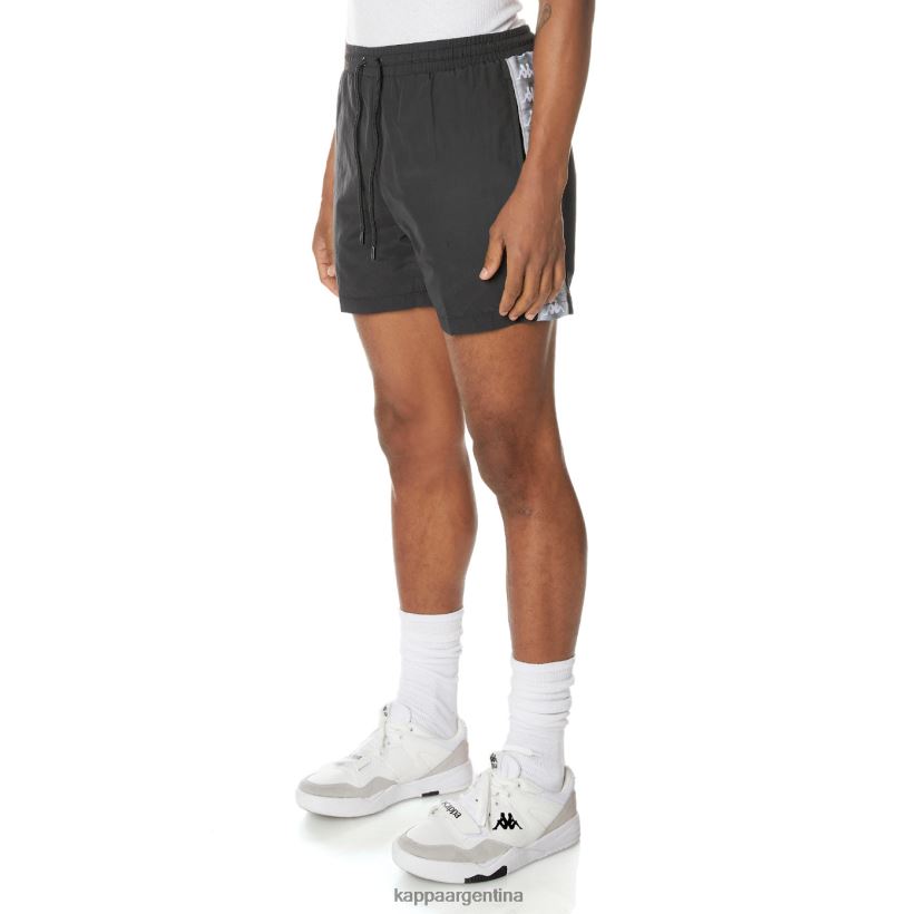 Kappa hombres shorts de baño 222 banda corty negro azabache 2FJJXV248