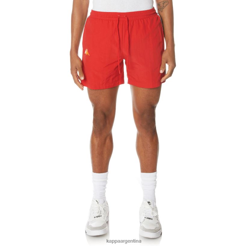 Kappa hombres shorts de baño 222 banda corty rojo 2FJJXV239