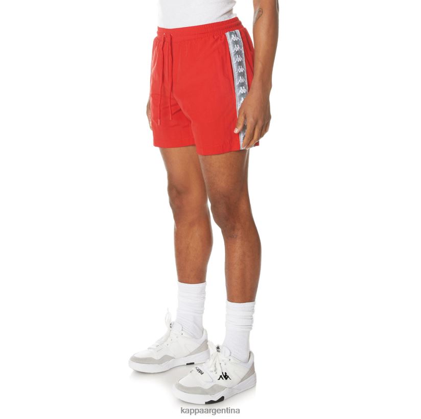 Kappa hombres shorts de baño 222 banda corty rojo 2FJJXV239
