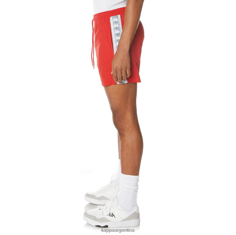 Kappa hombres shorts de baño 222 banda corty rojo 2FJJXV239