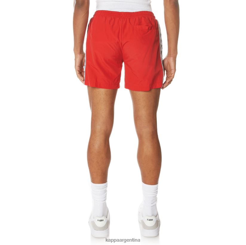 Kappa hombres shorts de baño 222 banda corty rojo 2FJJXV239