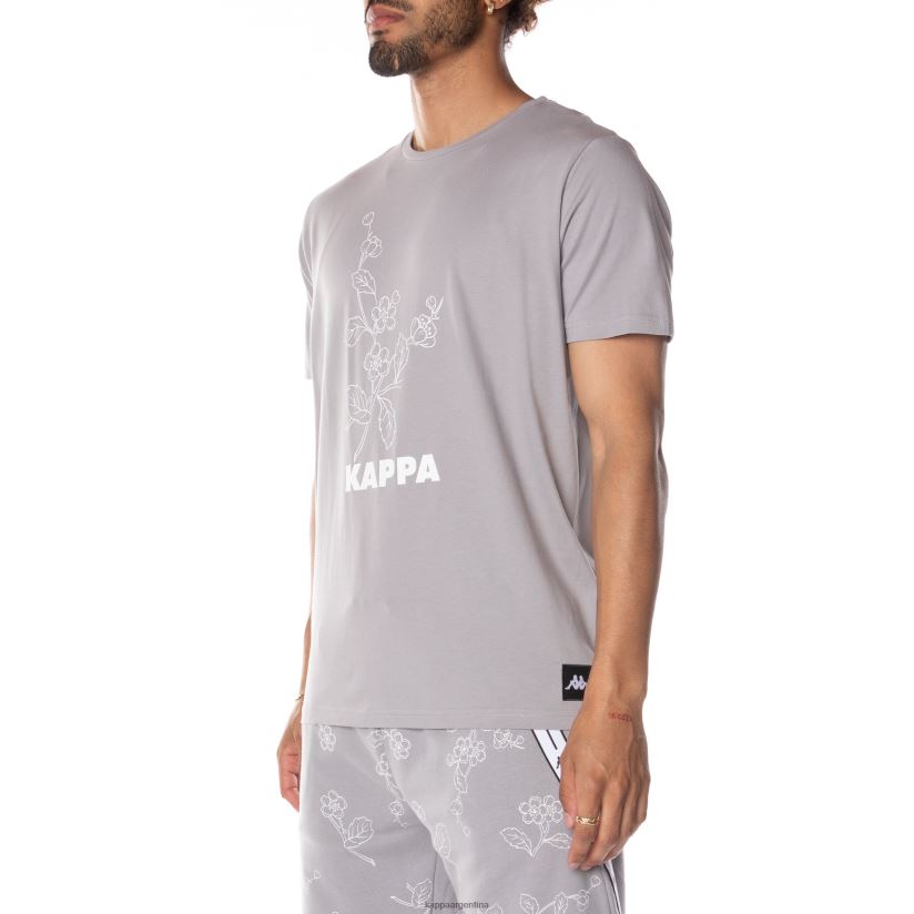 Kappa hombres auténtica camiseta de vitriolo japonés gris 2FJJXV173
