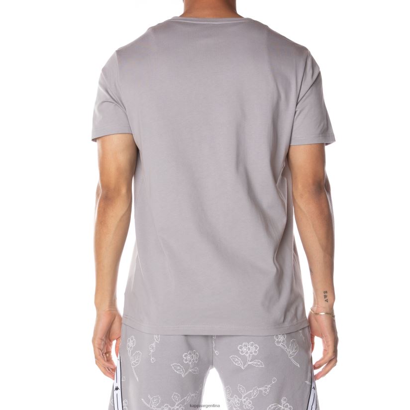 Kappa hombres auténtica camiseta de vitriolo japonés gris 2FJJXV173