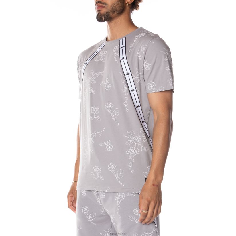 Kappa hombres auténtica camiseta jpn volfi gris 2FJJXV171
