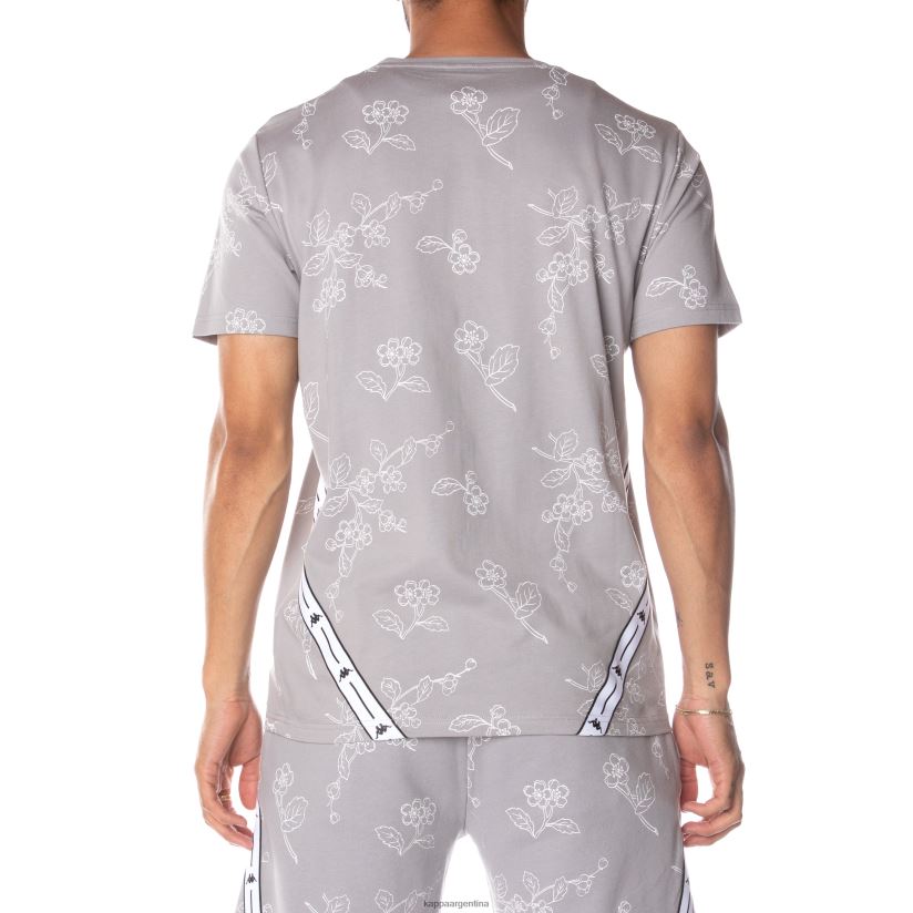 Kappa hombres auténtica camiseta jpn volfi gris 2FJJXV171