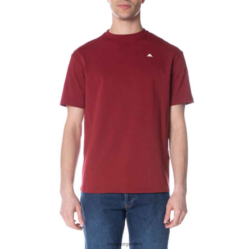Kappa hombres bata giovani darphis camiseta borgoña 2FJJXV150