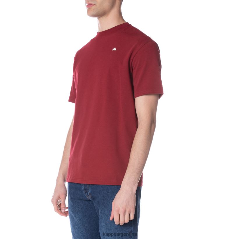 Kappa hombres bata giovani darphis camiseta borgoña 2FJJXV150