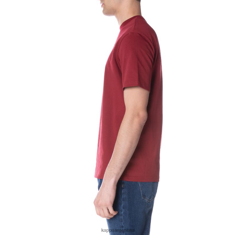 Kappa hombres bata giovani darphis camiseta borgoña 2FJJXV150
