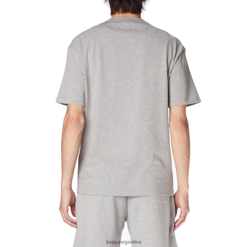 Kappa hombres bata giovani darphis camiseta gris claro 2FJJXV153