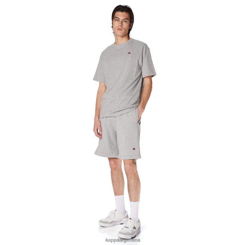 Kappa hombres bata giovani darphis camiseta gris claro 2FJJXV153