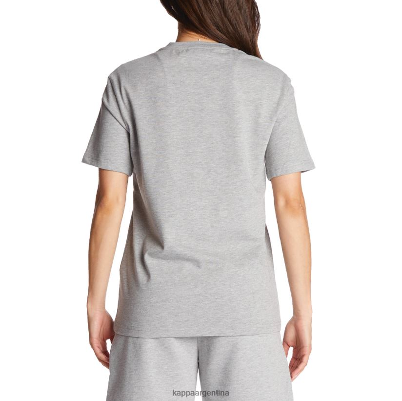 Kappa hombres bata giovani darphis camiseta gris claro 2FJJXV153