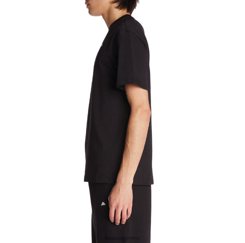 Kappa hombres bata giovani darphis camiseta negro 2FJJXV152