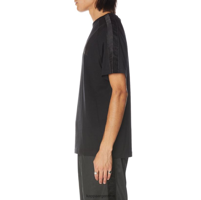 Kappa hombres camiseta 222 banda balima azabache negro 2FJJXV184