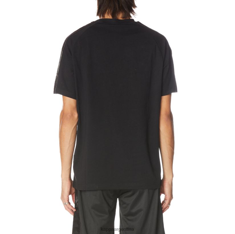 Kappa hombres camiseta 222 banda balima azabache negro 2FJJXV184