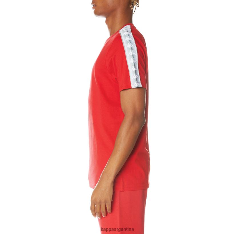 Kappa hombres camiseta 222 banda dabst rojo 2FJJXV141