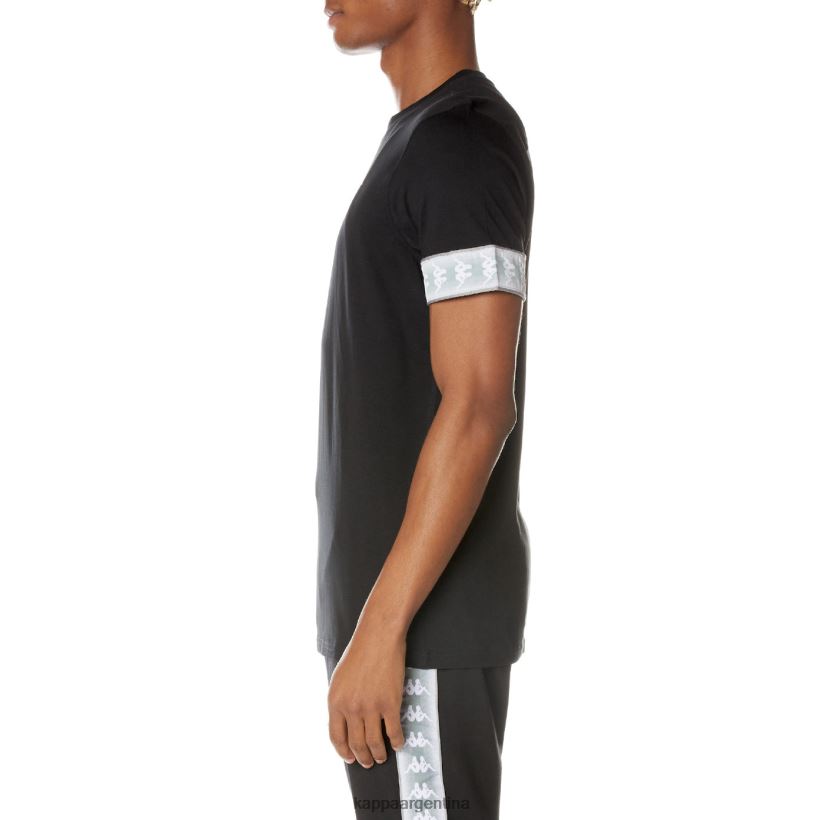 Kappa hombres camiseta 222 banda torby negro azabache 2FJJXV131