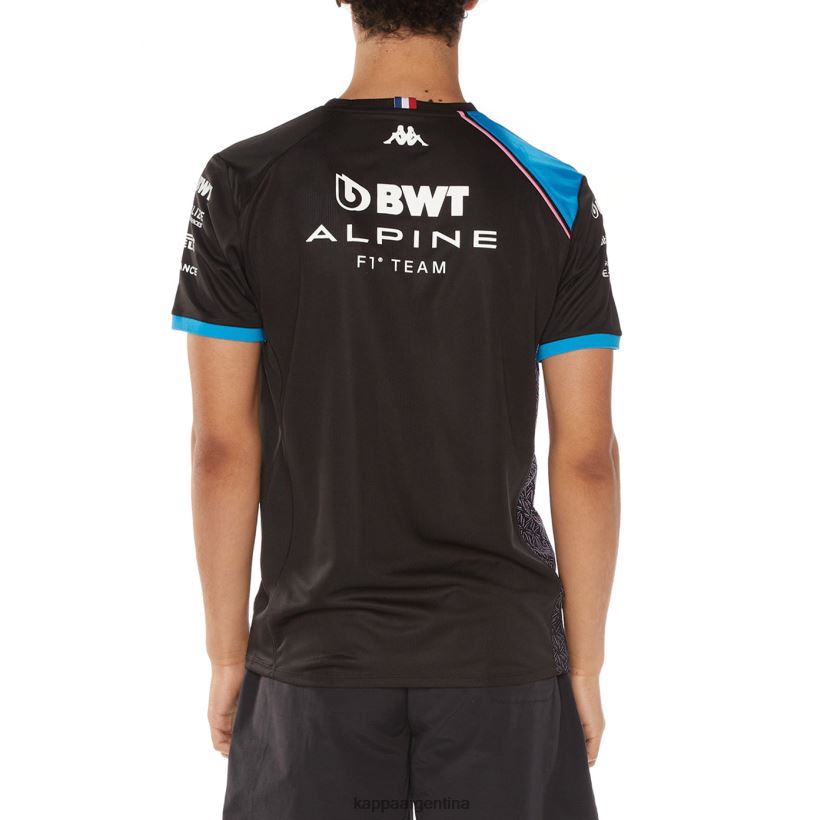 Kappa hombres camiseta abolim alpina f1 azul negro 2FJJXV210