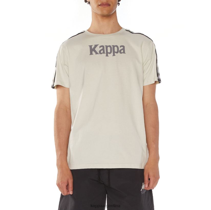 Kappa hombres camiseta artemisa auténtica gris 2FJJXV124