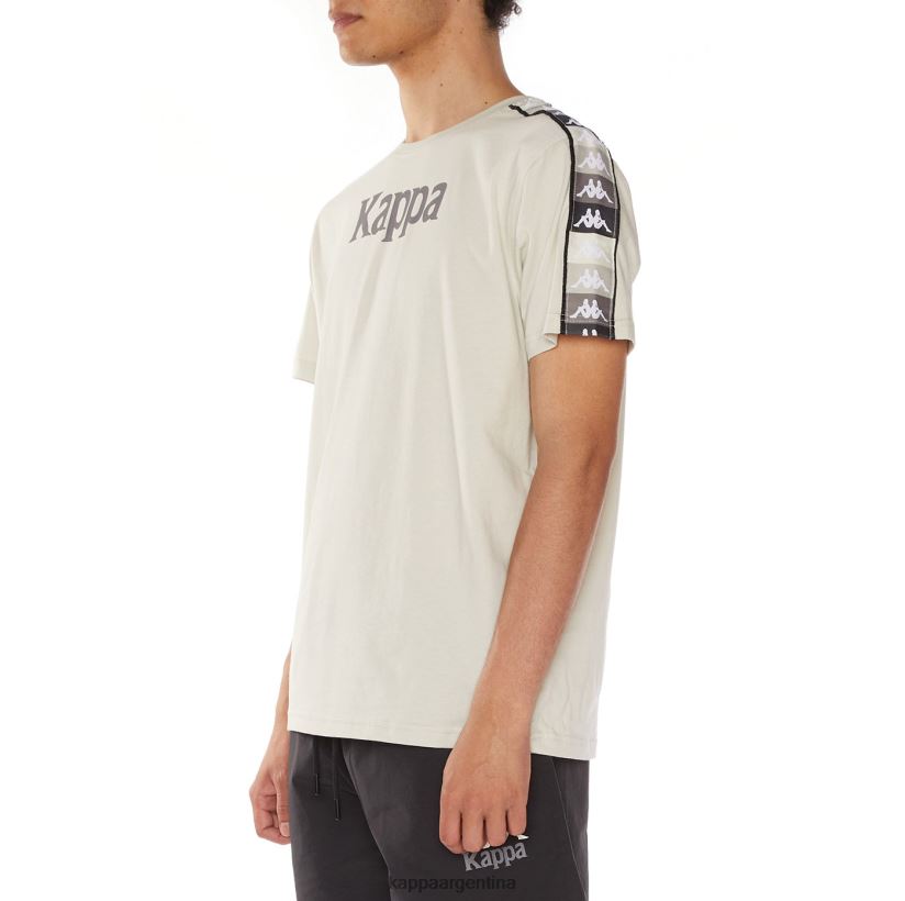 Kappa hombres camiseta artemisa auténtica gris 2FJJXV124