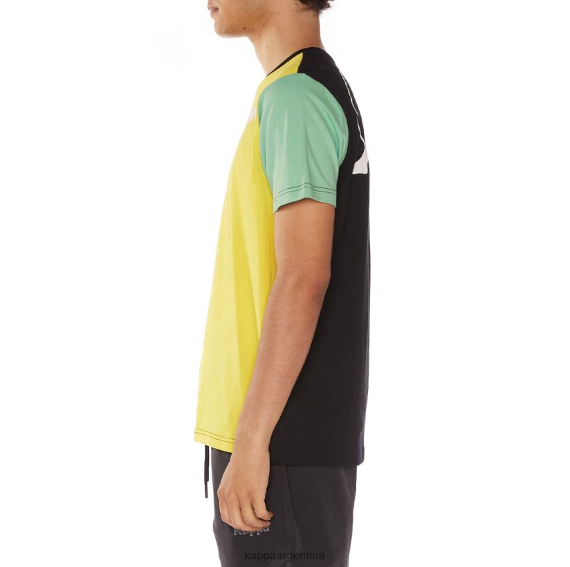Kappa hombres camiseta auténtica de zabrze azabache negro 2FJJXV103