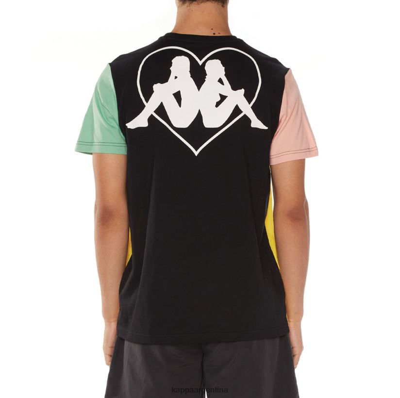 Kappa hombres camiseta auténtica de zabrze azabache negro 2FJJXV103