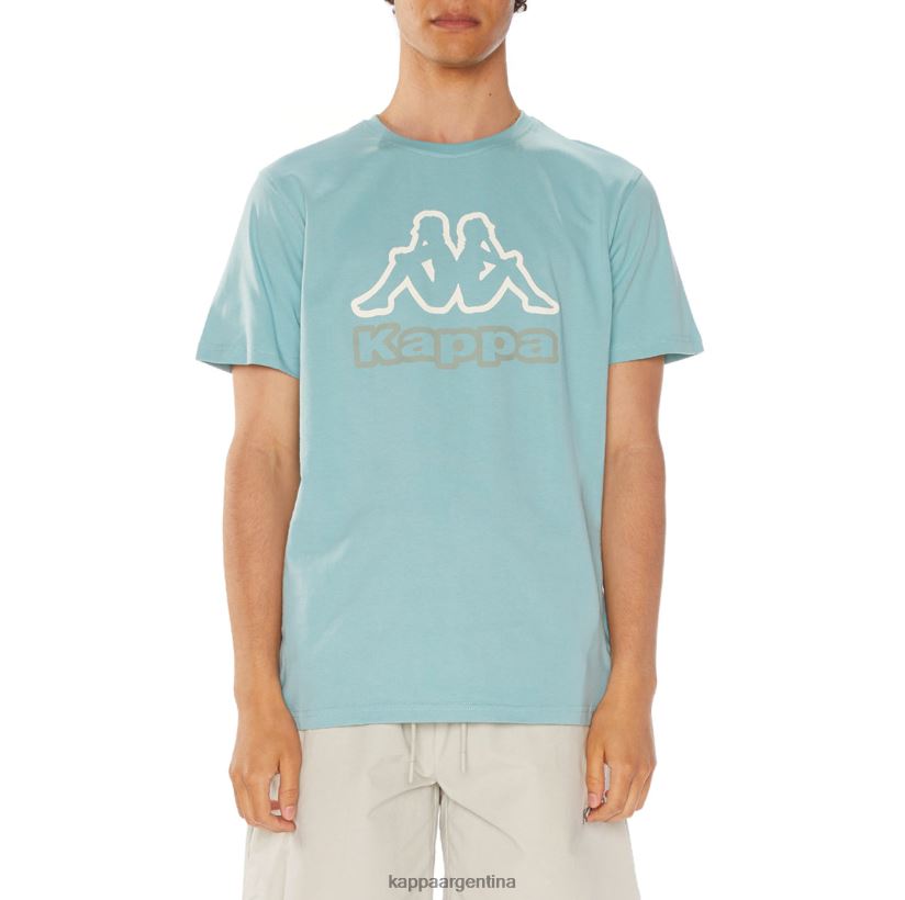 Kappa hombres camiseta con logo de ostesso sabio 2FJJXV116