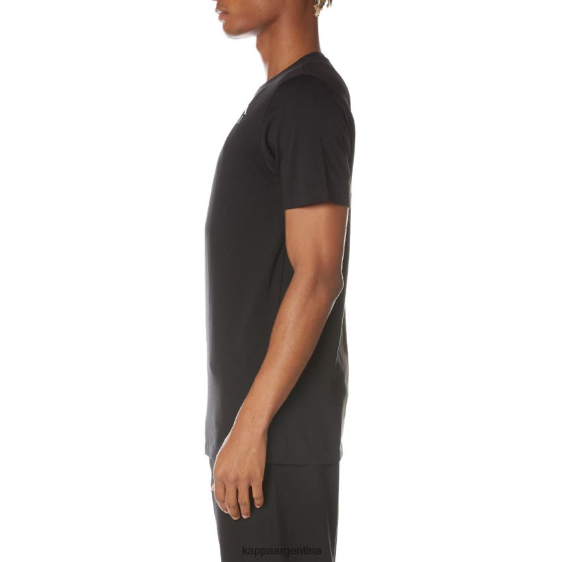 Kappa hombres camiseta de auténticos capaces azabache negro 2FJJXV129