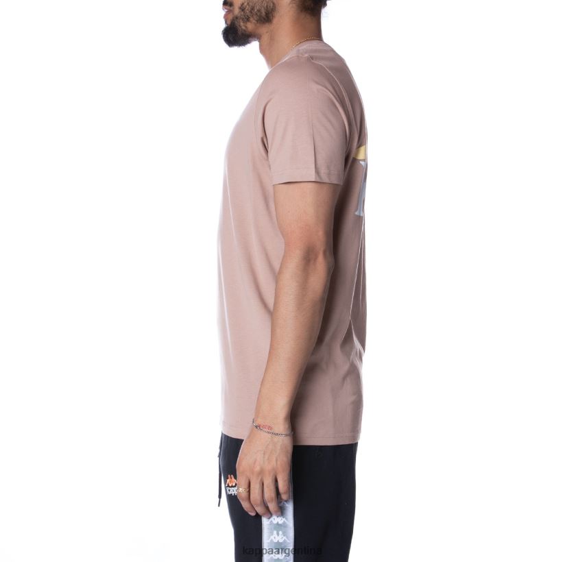 Kappa hombres camiseta de auténticos capaces beige 2FJJXV157