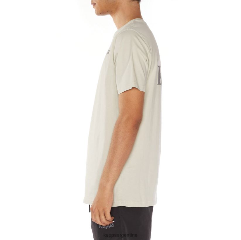 Kappa hombres camiseta de auténticos capaces gris 2FJJXV126