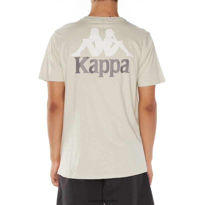 Kappa hombres camiseta de auténticos capaces gris 2FJJXV126
