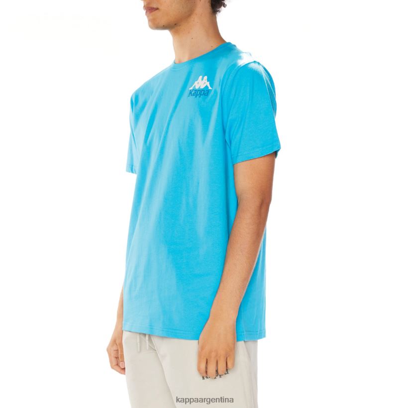 Kappa hombres camiseta de auténticos capaces turquesa 2FJJXV130