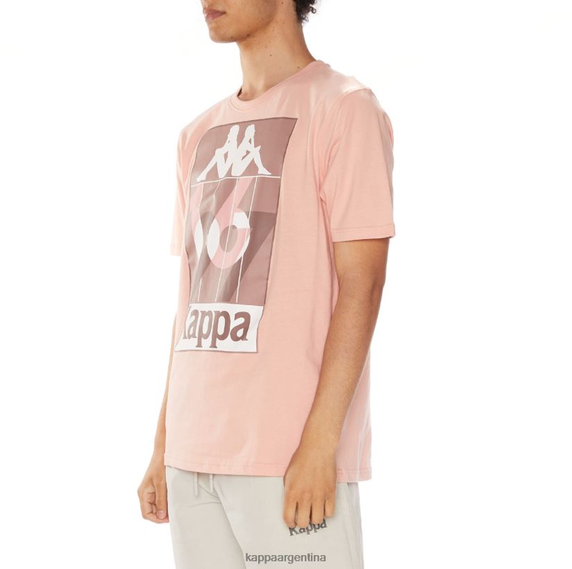 Kappa hombres camiseta de quinn rosa 2FJJXV107