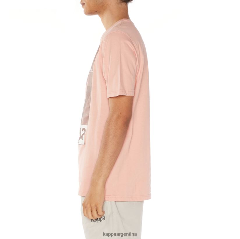Kappa hombres camiseta de quinn rosa 2FJJXV107