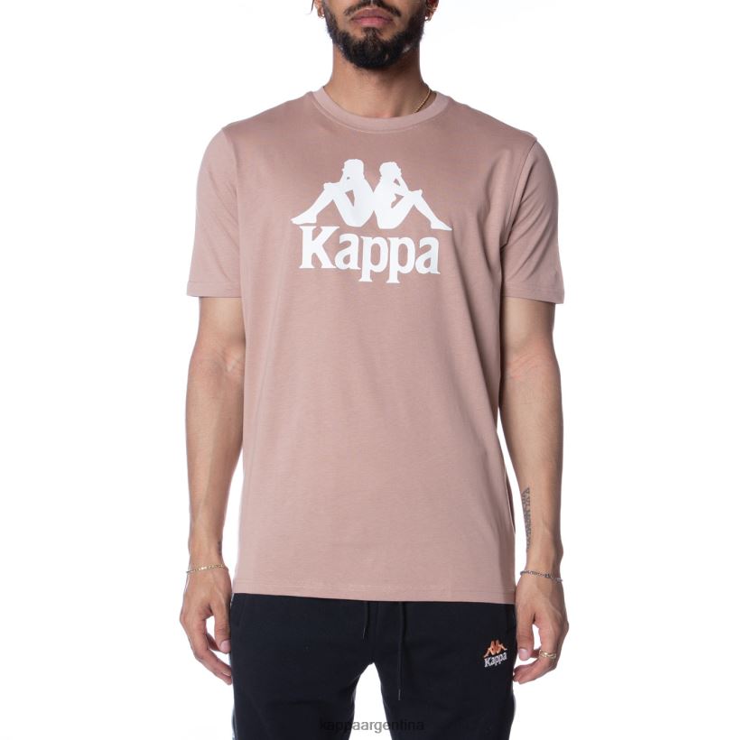 Kappa hombres camiseta estessi autentica beige 2FJJXV156