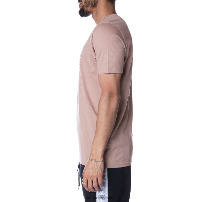 Kappa hombres camiseta estessi autentica beige 2FJJXV156