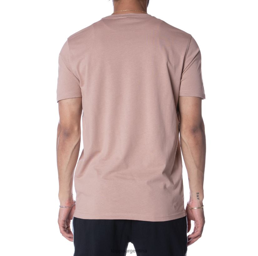 Kappa hombres camiseta estessi autentica beige 2FJJXV156