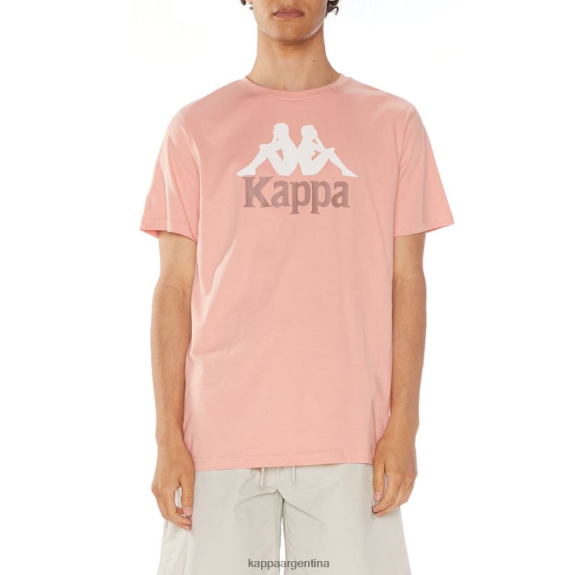 Kappa hombres camiseta estessi autentica rosa 2FJJXV105
