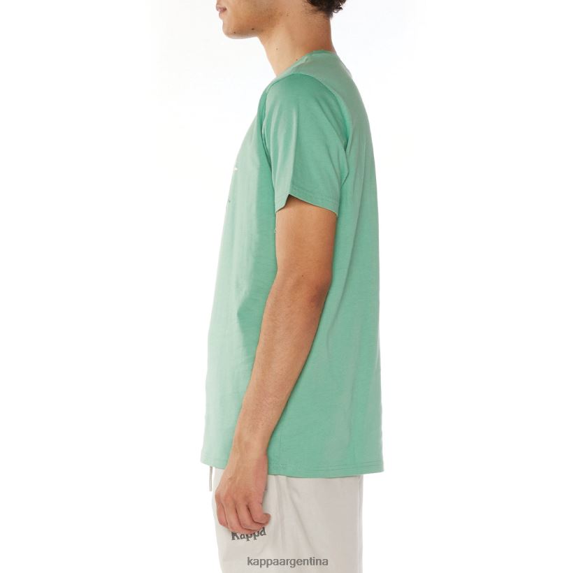 Kappa hombres camiseta estessi autentica verde 2FJJXV106