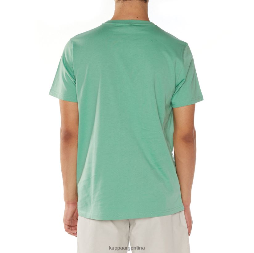 Kappa hombres camiseta estessi autentica verde 2FJJXV106